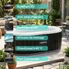 Arebos AR-HE-SPA2OCLH, noir, 650 mm, 22 kg Voir les images du produit 3