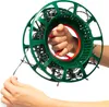com-four® Kabelaufroller - Kabeltrommel leer aus Kunststoff Produktbild-Vorschau 4