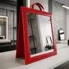 Spiegel Q-32-RED grote kappersspiegel met handvat Productafbeelding-voorbeeld 5