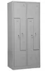 Garderobenspind Camel | 4-Fächer-Z-Design| HxBxT 180x80x50 Produktbild-Vorschau 2