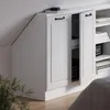 Vicco Dachschrägenschrank Rion, mit 2 Türen, Weiß Produktbild-Vorschau 6