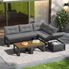 Ensemble de mobilier de jardin avec espace de rangement et Voir les images du produit 10