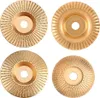 Four grinding discs for angle grinders are arranged in a 2x2 grid on a white background. Produktbild-Vorschau