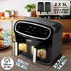 Duronic AF24 Heißluftfritteuse | Airfryer mit 9 Liter Produktbild-Vorschau 2