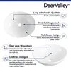 DeerValley Waschbecken Oval Keramik Aufsatzwaschbecken, Produktbild-Vorschau 7