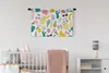 MuchoWow® Wandteppich Wandbehang Sommer - Symbole - Muster Produktbild-Vorschau 2
