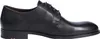 A side view of a black leather shoe. Produktbild-Vorschau