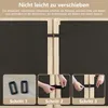 Modulares Cloud Sofa Beige Cord Sofa U Form mit Ottoman, Produktbild-Vorschau 6