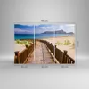 Bild auf Leinwand - Leinwandbild - Ozean Strand Sand Ufer - Produktbild-Vorschau 3