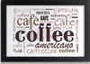 Bild 30x20 MDF-Rahmen, Wandkunst Kaffee Produktbild-Vorschau 1