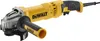A yellow and black DeWALT angle grinder is shown against a white background. Podgląd zdjęcia produktu