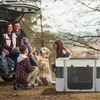 Relaxdays, inklapbare puppyren, afmetingen: 43x71x55 cm, Productafbeelding-voorbeeld 2
