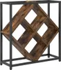 vidaXL Regál na víno, kouřový dub, 51 x 18 x 52,5 cm, Náhled obrázku produktu 1