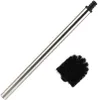3er Set Toilettenbürste, Schwarz Bürstenkopf mit Edelstahl Produktbild-Vorschau 3