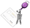 kwmobile Schlüssel Jojo mit Ausweis Clip - Produktbild-Vorschau 4