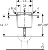GEBERIT AP 110 Aufputzspülkasten, 136.610.11.1 Produktbild-Vorschau 3