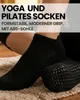 Pilates Yoga Sneaker Socken  Damen Herren ABS-Noppen - Produktbild-Vorschau 2