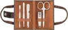 6tlg Nagelpflege Set Etui Maniküre Pediküre Edelstahl Produktbild-Vorschau 3