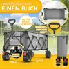 Chariot pliable TRESKO® 300 L avec frein, gris | Chariot à Voir les images du produit 2