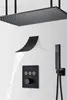 Ari Xxl Sistema doccia a incasso nero Termostato 80X40Cm Anteprima dell’immagine prodotto 7