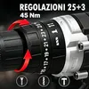 AJIEQAQ Trapano Avvitatore a Percussione 21V, Set 3 in 1 Anteprima dell’immagine prodotto 3