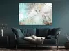 Italienischer Leinwand Leinwandbild - Turquoise Dream (1 Produktbild-Vorschau 2