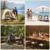 Klappstühle mit Polster, Holzgepolsterte Klappstühle Produktbild-Vorschau 7