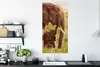 MuchoWow® Poster Elefant - Gras - Jung - Rüssel 60x120 cm - Produktbild-Vorschau 3