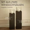 BeFair | Mats | Set aus 2 Windlichtsäulen inkl. 2 Produktbild-Vorschau 4