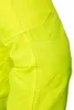 A close-up view of the pocket and seams of a bright yellow garment. Produktbild-Vorschau