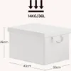 WOLTU 3er Set Aufbewahrungsboxen mit Deckel, mit Griffen, Produktbild-Vorschau 3