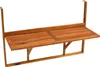 Balkonhängetisch 120cm Akazie Produktbild-Vorschau