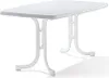Tisch 153/W 150 x 90 cm weiß Gestell aus Stahl in weiß, Produktbild-Vorschau 1