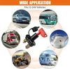 2 Stück Hauptschalter 12V/24V, Batterie Trennschalter Produktbild-Vorschau 4