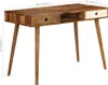 vidaXL Schreibtisch 110 x 55 x 76 cm Massivholz Akazie Produktbild-Vorschau 7