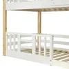 MODFU Etagenbett Kinderbett 90x200cm Hausbett mit Produktbild-Vorschau 6
