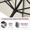 Sekey Balkonschirm Sonnenschirm Rechteckig 130×180 cm Produktbild-Vorschau 8