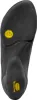 Kletterschuh "Kubo" von La Sportiva; schwarz mit gelbem Logo und Gummisohle. Náhled obrázku produktu