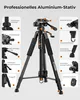 CIGMAN CTP01 Stativ 1,5m für Laser & Kameras, Aluminium, Produktbild-Vorschau 3
