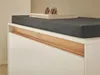 Garderoben Schuhbank mit Paneel in weiß mit Eiche CRISP-61, Produktbild-Vorschau 6