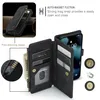 iPhone 14 Pro Handyhülle, Reißverschluss Hülle Kunstleder Produktbild-Vorschau 3