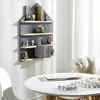 home24 Regal für Hörfiguren - Kiefer / Grau Produktbild-Vorschau 2