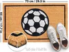 BRUBAKER Fußmatte für Außen und Innen - Fußball - 45 x 75 Produktbild-Vorschau 2