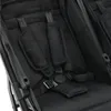 DERYAN Luxe Rolo X2 Dvojitý Kočík - Duo Kočík - Čierna Náhľad obrázku produktu 5