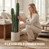 HOMCOM Umělá rostlina – kaktus, velká, 95 cm, s květináčem, Náhled obrázku produktu 6