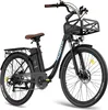 E-Bike Pannensichere Reifen 26 Zoll 158 - 198 cm MTB 36 V Produktbild-Vorschau 3