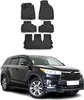 2014-2018 Tapis de sol Toyota Highlander TPE noir 5 pcs Voir les images du produit 1