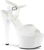 ASPIRE-609 Damen Sandale von Pleaser, Weiß  , EU 35, US 5 Produktbild-Vorschau 1