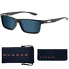 Gunnar Optiks Vertex, Uni, Rechteck, Schwarz, Blau, 5,4 cm, Produktbild-Vorschau 4