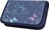 A closed pencil case with a floral and butterfly pattern. Anteprima dell’immagine prodotto